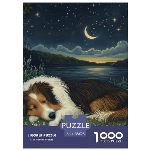 Puzzles 1000 Teile Puzzle ShetlandsherhundLagerfeuer-Aktivität Puzzle at Night Geschicklichkeitsspiel Für Die Ganze Familie Für Erwachsene Und Kinder Ab 14 Jahren 38x26cm/1000pcs Puzzles 1000 Teile Puzzle ShetlandsherhundLagerfeuer-Aktivität Puzzle at Night Geschicklichkeitsspiel Für Die Ganze Familie Für Erwachsene Und Kinder Ab 14 Jahren 38x26cm/1000pcs von TZOVPCDFA