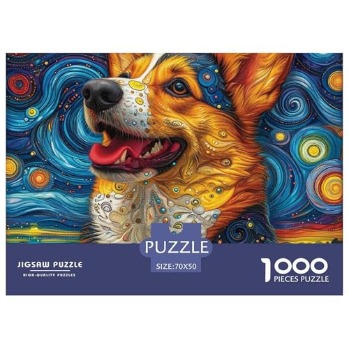 Puzzles 1000 Teile Puzzle Smile HundLagerfeuer-Aktivität Puzzle Art TierePainting Geschicklichkeitsspiel Heimdekoration Für Kinder Von 8-12 Jahren 70x50cm/1000pcs Puzzles 1000 Teile Puzzle Smile HundLagerfeuer-Aktivität Puzzle Art TierePainting Geschicklichkeitsspiel Heimdekoration Für Kinder Von 8-12 Jahren 70x50cm/1000pcs von TZOVPCDFA
