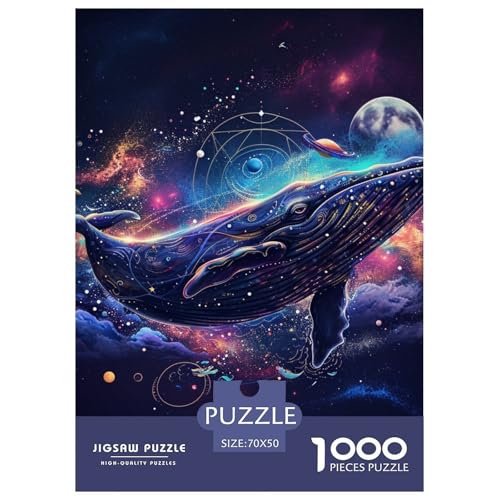 Puzzles 1000 Teile Puzzle SternenwalLagerfeuer-Aktivität Puzzle Wonderful Animals Geschicklichkeitsspiel Für Die Ganze Familie Für Erwachsene Und Kinder 70x50cm/1000pcs von TZOVPCDFA
