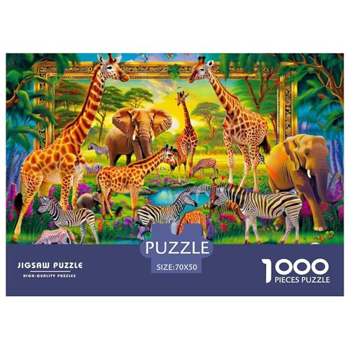 Puzzles 1000 Teile Puzzle TierweltLagerfeuer-Aktivität Puzzle Giraffe Geschicklichkeitsspiel Heimdekoration Für Erwachsene Und Kinder Ab 14 Jahren 70x50cm/1000pcs Puzzles 1000 Teile Puzzle TierweltLagerfeuer-Aktivität Puzzle Giraffe Geschicklichkeitsspiel Heimdekoration Für Erwachsene Und Kinder Ab 14 Jahren 70x50cm/1000pcs von TZOVPCDFA