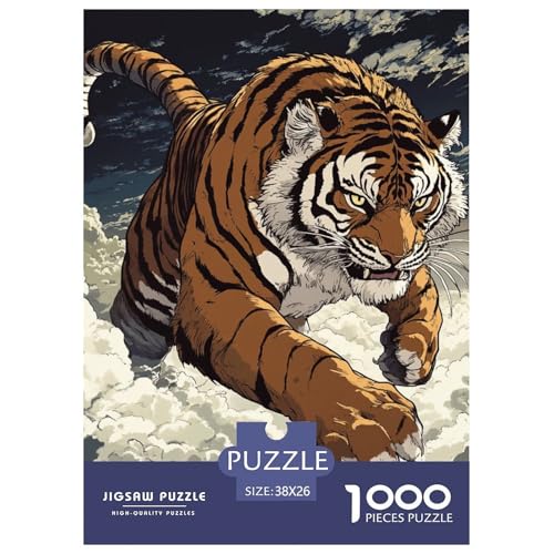 Puzzles 1000 Teile Puzzle TigerLagerfeuer-Aktivität Puzzle Wildlife Geschicklichkeitsspiel Heimdekoration Für Männer Und Frauen 38x26cm/1000pcs Puzzles 1000 Teile Puzzle TigerLagerfeuer-Aktivität Puzzle Wildlife Geschicklichkeitsspiel Heimdekoration Für Männer Und Frauen 38x26cm/1000pcs von TZOVPCDFA