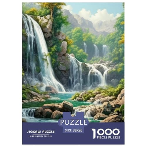 Puzzles 1000 Teile Puzzle WasserfallLagerfeuer-Aktivität Puzzle LandschaftsmalerieGeschicklichkeitsspiel Familienspiel Für Erwachsene Und Kinder Ab 14 Jahren 38x26cm/1000pcs Puzzles 1000 Teile Puzzle WasserfallLagerfeuer-Aktivität Puzzle LandschaftsmalerieGeschicklichkeitsspiel Familienspiel Für Erwachsene Und Kinder Ab 14 Jahren 38x26cm/1000pcs von TZOVPCDFA