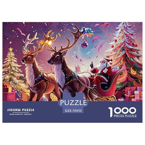 Puzzles 1000 Teile Puzzle WeihnachtenLagerfeuer-Aktivität Puzzle Elk Old Man Geschicklichkeitsspiel Familienspiel Für Erwachsene Und Kinder Ab 14 Jahren 70x50cm/1000pcs Puzzles 1000 Teile Puzzle WeihnachtenLagerfeuer-Aktivität Puzzle Elk Old Man Geschicklichkeitsspiel Familienspiel Für Erwachsene Und Kinder Ab 14 Jahren 70x50cm/1000pcs von TZOVPCDFA