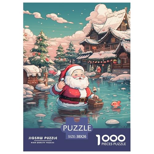 Puzzles 1000 Teile Puzzle Weihnachtsmann Anime StilLagerfeuer-Aktivität Puzzle Hot Spring Cabin Geschicklichkeitsspiel Für Die Ganze Familie Für Erwachsene Und Ältere Kinder 38x26cm/1000pcs Puzzles 1000 Teile Puzzle Weihnachtsmann Anime StilLagerfeuer-Aktivität Puzzle Hot Spring Cabin Geschicklichkeitsspiel Für Die Ganze Familie Für Erwachsene Und Ältere Kinder 38x26cm/1000pcs von TZOVPCDFA
