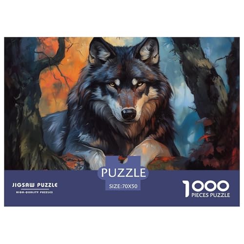 Puzzles 1000 Teile Puzzle WolfLagerfeuer-Aktivität Puzzle Wildlife Farbenfrohes Legespiel Familienspiel Für Erwachsene Und Ältere Kinder 70x50cm/1000pcs Puzzles 1000 Teile Puzzle WolfLagerfeuer-Aktivität Puzzle Wildlife Farbenfrohes Legespiel Familienspiel Für Erwachsene Und Ältere Kinder 70x50cm/1000pcs von TZOVPCDFA