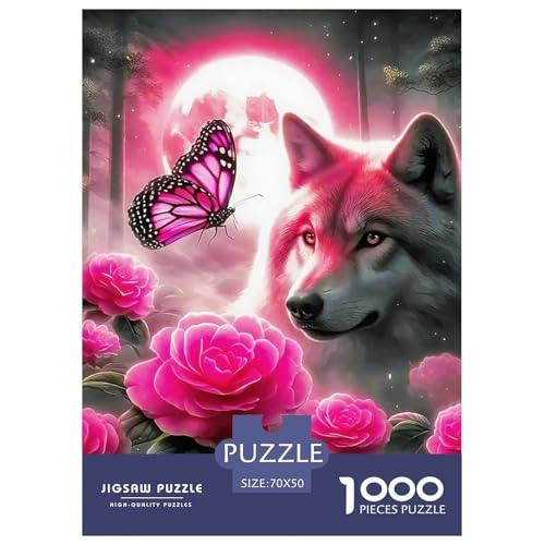 Puzzles 1000 Teile Puzzle WolfLagerfeuer-Aktivität Puzzle Wildlife Series Geschicklichkeitsspiel Familienspiel Für Erwachsene Und Kinder Ab 14 Jahren 70x50cm/1000pcs Puzzles 1000 Teile Puzzle WolfLagerfeuer-Aktivität Puzzle Wildlife Series Geschicklichkeitsspiel Familienspiel Für Erwachsene Und Kinder Ab 14 Jahren 70x50cm/1000pcs von TZOVPCDFA