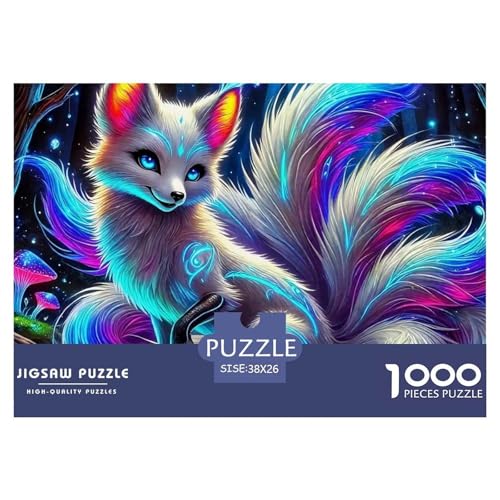 Puzzles Fox1000 Teile Erwachsene Animal Theme Geschicklichkeitsspiel Für Die Ganze Familie Home Dekoration Für Erwachsene Und Kinder Ab 14 Jahren 38x26cm Puzzles Fox1000 Teile Erwachsene Animal Theme Geschicklichkeitsspiel Für Die Ganze Familie Home Dekoration Für Erwachsene Und Kinder Ab 14 Jahren 38x26cm von TZOVPCDFA