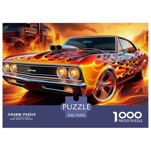 Puzzles Für Erwachsene 1000 Teile Auto Pädagogisches Spiel Vehicle Theme Für Familie Freunde Für Erwachsene Kinder 70x50cm Puzzles Für Erwachsene 1000 Teile Auto Pädagogisches Spiel Vehicle Theme Für Familie Freunde Für Erwachsene Kinder 70x50cm von TZOVPCDFA