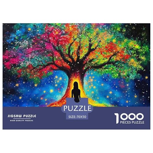 Puzzles Für Erwachsene 1000 Teile Baum des LebensLernspiel Artistic Style Für Familie Freunde Für Erwachsene Kinder 70x50cm/1000pcs Puzzles Für Erwachsene 1000 Teile Baum des LebensLernspiel Artistic Style Für Familie Freunde Für Erwachsene Kinder 70x50cm/1000pcs von TZOVPCDFA