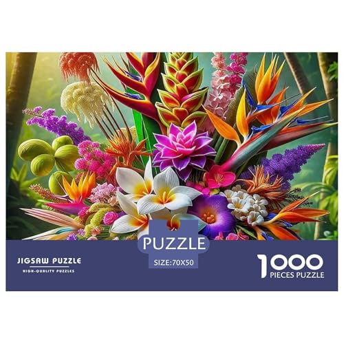 Puzzles Für Erwachsene 1000 Teile BlumenErwachsene Puzzles Pädagogisches Spiel Basket Geschenke Für Männer Für Erwachsene Kinder 70x50cm/1000pcs von TZOVPCDFA