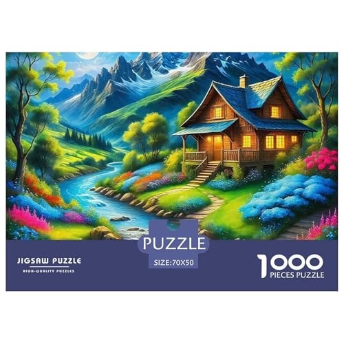 Puzzles Für Erwachsene 1000 Teile DschungelLernspiel Colorful Scenery Geschenke Für Damen Für Erwachsene Und Kinder Ab 14 Jahren 70x50cm/1000pcs von TZOVPCDFA