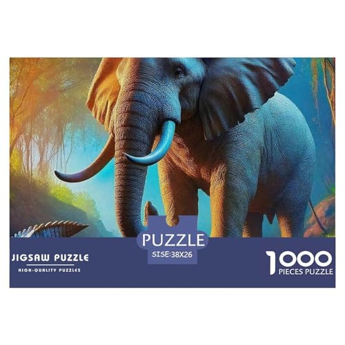 Puzzles Für Erwachsene 1000 Teile Elefanten Pädagogisches Spiel Animal Theme Geschenke Für Damen Für Erwachsene Kinder 38x26cm Puzzles Für Erwachsene 1000 Teile Elefanten Pädagogisches Spiel Animal Theme Geschenke Für Damen Für Erwachsene Kinder 38x26cm von TZOVPCDFA