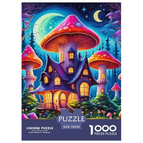 Puzzles Für Erwachsene 1000 Teile FerienhausErwachsene Puzzles Pädagogisches Spiel Fantasy Style Für Familie Freunde Für Erwachsene Kinder 70x50cm/1000pcs von TZOVPCDFA
