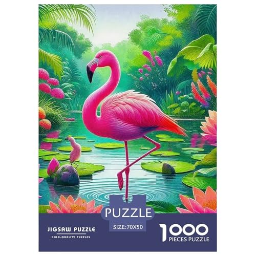 Puzzles Für Erwachsene 1000 Teile Flamingo Pädagogisches Spiel Animal Theme Geschenke Für Damen Für Erwachsene Kinder 70x50cm Puzzles Für Erwachsene 1000 Teile Flamingo Pädagogisches Spiel Animal Theme Geschenke Für Damen Für Erwachsene Kinder 70x50cm von TZOVPCDFA