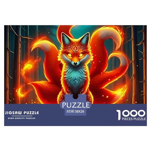 Puzzles Für Erwachsene 1000 Teile FoxLernspiel Fantasy Animal Theme Für Familie Freunde Für Erwachsene Und Kinder Ab 14 Jahren 38x26cm/1000pcs Puzzles Für Erwachsene 1000 Teile FoxLernspiel Fantasy Animal Theme Für Familie Freunde Für Erwachsene Und Kinder Ab 14 Jahren 38x26cm/1000pcs von TZOVPCDFA