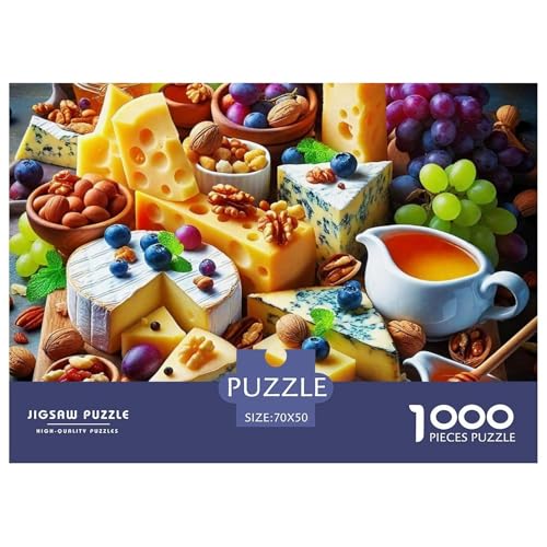 Puzzles Für Erwachsene 1000 Teile FrüchteHerausforderung Spielzeug Food Theme Geschenke Für Männer Für Erwachsene Und Kinder Ab 14 Jahren 70x50cm/1000pcs von TZOVPCDFA