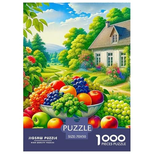 Puzzles Für Erwachsene 1000 Teile FrüchteLernspiel Food Theme Für Familie Freunde Für Erwachsene Und Kinder Ab 14 Jahren 70x50cm/1000pcs von TZOVPCDFA