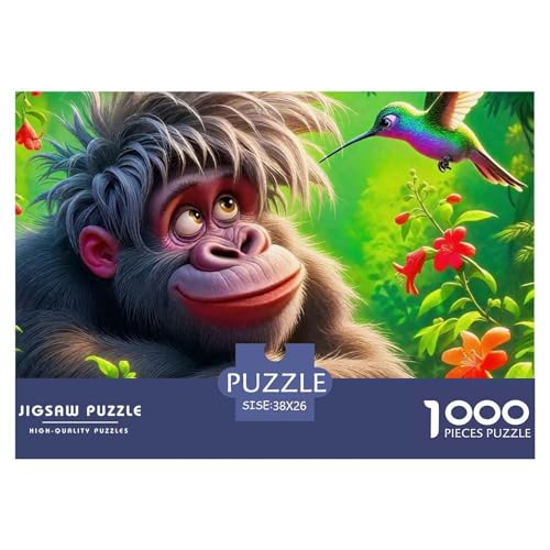 Puzzles Für Erwachsene 1000 Teile GorillaLernspiel DschungelAnimal Theme Für Familie Freunde Für Erwachsene Und Kinder Ab 14 Jahren 38x26cm/1000pcs Puzzles Für Erwachsene 1000 Teile GorillaLernspiel DschungelAnimal Theme Für Familie Freunde Für Erwachsene Und Kinder Ab 14 Jahren 38x26cm/1000pcs von TZOVPCDFA