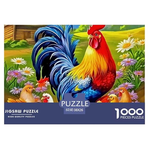 Puzzles Für Erwachsene 1000 Teile Hahn Puzzlespiele Farm Theme Geschenke Für Männer Für Erwachsene Und Kinder Ab 14 Jahren 38x26cm Puzzles Für Erwachsene 1000 Teile Hahn Puzzlespiele Farm Theme Geschenke Für Männer Für Erwachsene Und Kinder Ab 14 Jahren 38x26cm von TZOVPCDFA