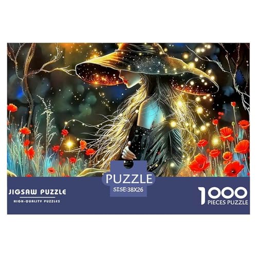 Puzzles Für Erwachsene 1000 Teile HexeHerausforderung Spielzeug Halloween Theme Geschenke Für Damen Für Erwachsene Kinder 38x26cm/1000pcs Puzzles Für Erwachsene 1000 Teile HexeHerausforderung Spielzeug Halloween Theme Geschenke Für Damen Für Erwachsene Kinder 38x26cm/1000pcs von TZOVPCDFA