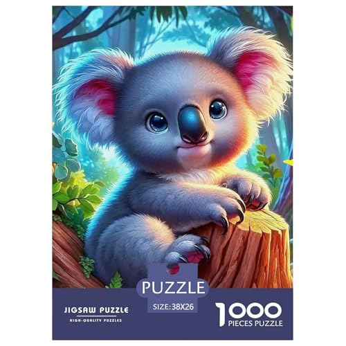 Puzzles Für Erwachsene 1000 Teile KoalaLernspiel DschungelAnimal Theme Geschenke Für Damen Für Erwachsene Und Kinder Ab 14 Jahren 38x26cm/1000pcs Puzzles Für Erwachsene 1000 Teile KoalaLernspiel DschungelAnimal Theme Geschenke Für Damen Für Erwachsene Und Kinder Ab 14 Jahren 38x26cm/1000pcs von TZOVPCDFA