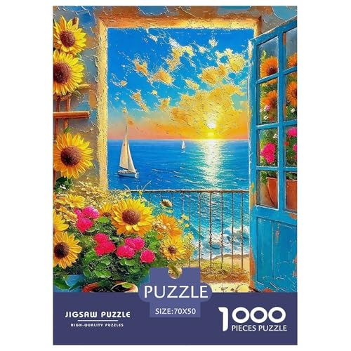 Puzzles Für Erwachsene 1000 Teile KüstenlandschaftLernspiel Coastal Theme Geschenke Für Damen Für Erwachsene Und Kinder Ab 14 Jahren 70x50cm/1000pcs von TZOVPCDFA