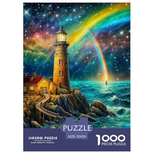 Puzzles Für Erwachsene 1000 Teile LeuchtturmErwachsene Puzzles Pädagogisches Spiel Coastline Für Familie Freunde Für Erwachsene Kinder 70x50cm/1000pcs von TZOVPCDFA