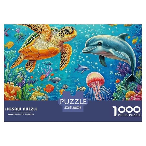 Puzzles Für Erwachsene 1000 Teile Meeresschildkröte Pädagogisches Spiel Marine Animal Theme Geschenke Für Damen Für Erwachsene Kinder 38x26cm Puzzles Für Erwachsene 1000 Teile Meeresschildkröte Pädagogisches Spiel Marine Animal Theme Geschenke Für Damen Für Erwachsene Kinder 38x26cm von TZOVPCDFA