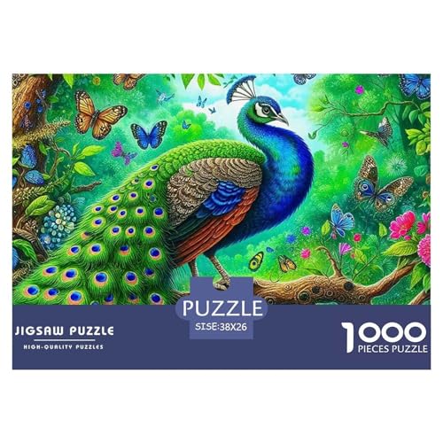 Puzzles Für Erwachsene 1000 Teile PfauenLernspiel Beautiful Bird Theme Für Familie Freunde Für Erwachsene Und Kinder Ab 14 Jahren 38x26cm/1000pcs Puzzles Für Erwachsene 1000 Teile PfauenLernspiel Beautiful Bird Theme Für Familie Freunde Für Erwachsene Und Kinder Ab 14 Jahren 38x26cm/1000pcs von TZOVPCDFA