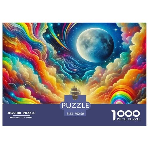 Puzzles Für Erwachsene 1000 Teile SegelbootLernspiel Nautical Theme Geschenke Für Damen Für Erwachsene Und Kinder Ab 14 Jahren 70x50cm/1000pcs von TZOVPCDFA