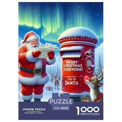 Puzzles Für Erwachsene 1000 Teile WeihnachtsmannLernspiel Christmas Theme Geschenke Für Damen Für Erwachsene Und Kinder Ab 14 Jahren 38x26cm/1000pcs Puzzles Für Erwachsene 1000 Teile WeihnachtsmannLernspiel Christmas Theme Geschenke Für Damen Für Erwachsene Und Kinder Ab 14 Jahren 38x26cm/1000pcs von TZOVPCDFA