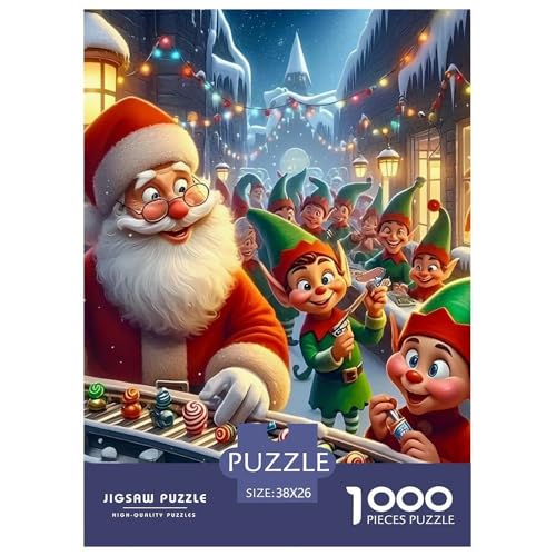 Puzzles Für Erwachsene 1000 Teile WeihnachtsmannLernspiel Christmas Theme Geschenke Für Damen Für Erwachsene Und Kinder Ab 14 Jahren 38x26cm/1000pcs Puzzles Für Erwachsene 1000 Teile WeihnachtsmannLernspiel Christmas Theme Geschenke Für Damen Für Erwachsene Und Kinder Ab 14 Jahren 38x26cm/1000pcs von TZOVPCDFA