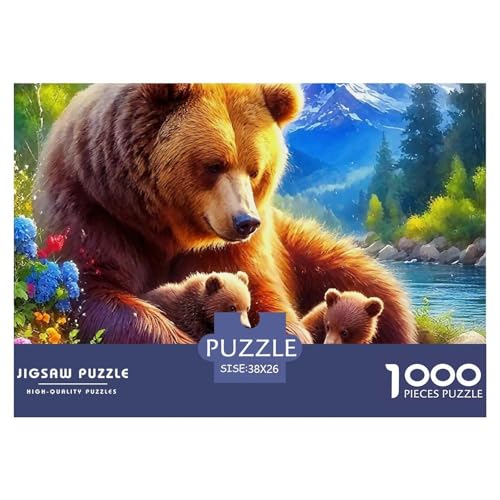 Puzzles Für Erwachsene 1000 Teilige Bären Pädagogisches Spiel Animal Theme Geschenke Für Damen Für Erwachsene Kinder 38x26cm Puzzles Für Erwachsene 1000 Teilige Bären Pädagogisches Spiel Animal Theme Geschenke Für Damen Für Erwachsene Kinder 38x26cm von TZOVPCDFA