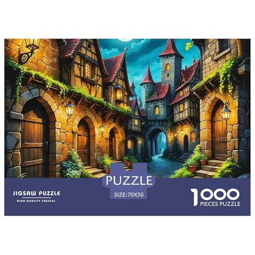Puzzles Für Erwachsene 1000 Teilige Ferienhaus Pädagogisches Spiel Medieval Streets Für Familie Freunde Für Erwachsene Kinder 70x50cm Puzzles Für Erwachsene 1000 Teilige Ferienhaus Pädagogisches Spiel Medieval Streets Für Familie Freunde Für Erwachsene Kinder 70x50cm von TZOVPCDFA