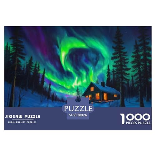 Puzzles Für Erwachsene 1000 Teilige Ferienhaus Puzzlespiele Aurora Geschenke Für Männer Für Erwachsene Kinder 38x26cm Puzzles Für Erwachsene 1000 Teilige Ferienhaus Puzzlespiele Aurora Geschenke Für Männer Für Erwachsene Kinder 38x26cm von TZOVPCDFA