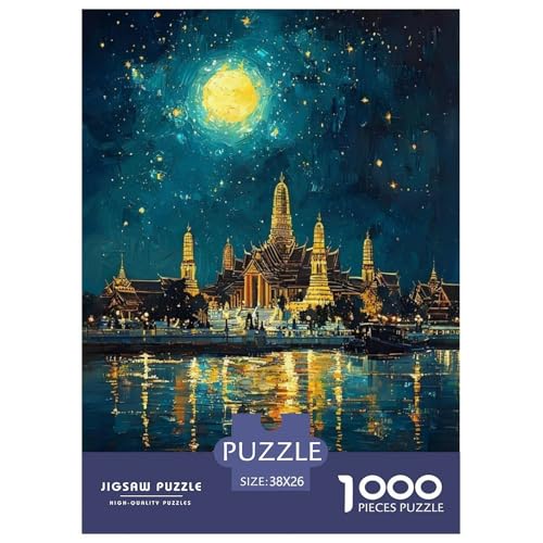 Puzzles Großer Palast1000 Teile Erwachsene Rätsel Great Architecture Geschicklichkeitsspiel Für Die Ganze Familie Geschenke Für Männer Und Damen Für Erwachsene Und Kinder 38x26cm/1000pcs von TZOVPCDFA
