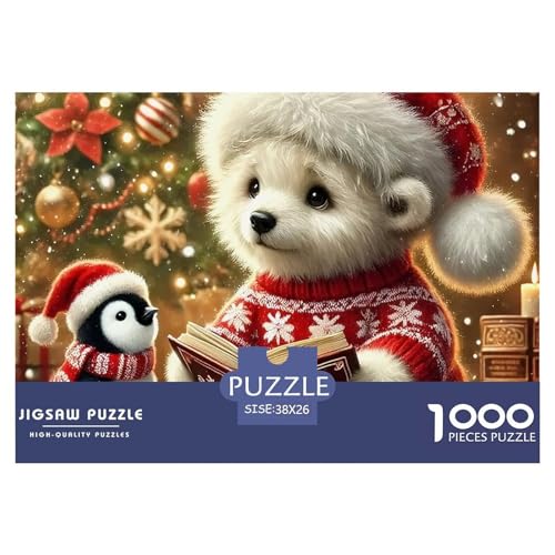 Puzzles Kleiner Bär1000 Teile Puzzles Erwachsene Rätsel Christmas Klassische Rätsel Dekorieren Sie Puzzles Für Erwachsene Und Kinder Ab 14 Jahren 38x26cm/1000pcs Puzzles Kleiner Bär1000 Teile Puzzles Erwachsene Rätsel Christmas Klassische Rätsel Dekorieren Sie Puzzles Für Erwachsene Und Kinder Ab 14 Jahren 38x26cm/1000pcs von TZOVPCDFA