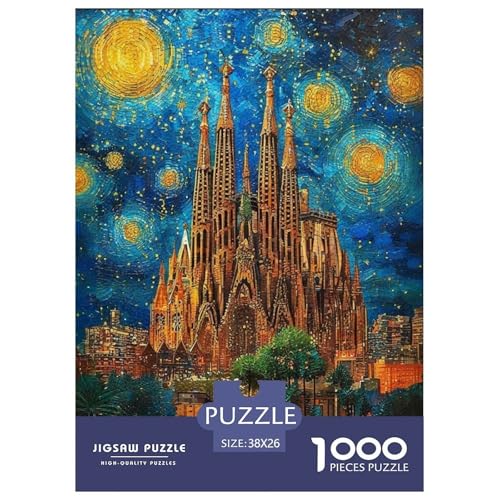 Puzzles Kölner Dom1000 Teile Erwachsene Rätsel Great Architecture Geschicklichkeitsspiel Für Die Ganze Familie Geschenke Für Männer Und Damen Für Erwachsene Und Kinder Ab 14 Jahren 38x26cm/100 von TZOVPCDFA