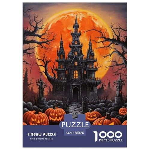 Puzzles Kürbis Schloss1000 Teile Puzzles Erwachsene Rätsel Halloween Geschicklichkeitsspiel Für Die Ganze Familie Home Dekoration Für Erwachsene Und Kinder 38x26cm/1000pcs Puzzles Kürbis Schloss1000 Teile Puzzles Erwachsene Rätsel Halloween Geschicklichkeitsspiel Für Die Ganze Familie Home Dekoration Für Erwachsene Und Kinder 38x26cm/1000pcs von TZOVPCDFA