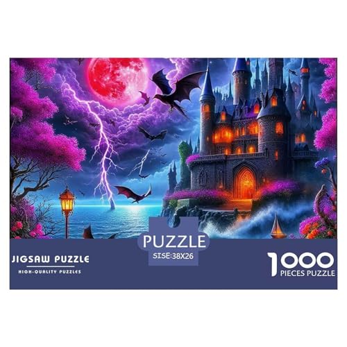 Puzzles Kürbis Schloss1000 Teile Puzzles Erwachsene Rätsel Halloween Klassische Rätsel Home Dekoration Für Erwachsene Und Kinder 38x26cm/1000pcs Puzzles Kürbis Schloss1000 Teile Puzzles Erwachsene Rätsel Halloween Klassische Rätsel Home Dekoration Für Erwachsene Und Kinder 38x26cm/1000pcs von TZOVPCDFA