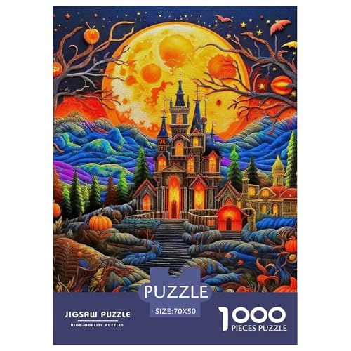 Puzzles Kürbis SchlossPuzzle 1000 Teile Erwachsene Rätsel Halloween Impossible Puzzles Dekorieren Sie Puzzles Für Erwachsene Und Kinder Ab 14 Jahren 70x50cm/1000pcs Puzzles Kürbis SchlossPuzzle 1000 Teile Erwachsene Rätsel Halloween Impossible Puzzles Dekorieren Sie Puzzles Für Erwachsene Und Kinder Ab 14 Jahren 70x50cm/1000pcs von TZOVPCDFA