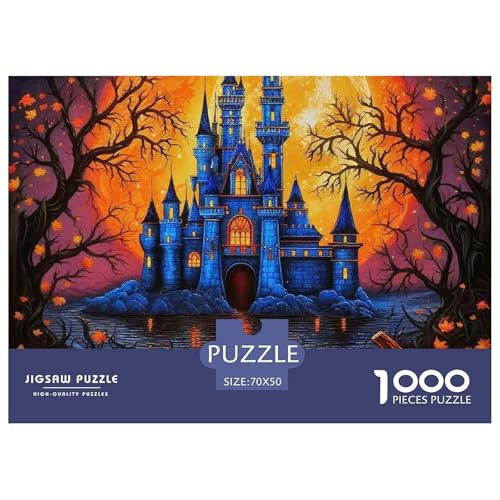 Puzzles Kürbis SchlossPuzzle 1000 Teile Erwachsene Rätsel Halloween Impossible Puzzles Home Dekoration Für Erwachsene Und Kinder 70x50cm/1000pcs Puzzles Kürbis SchlossPuzzle 1000 Teile Erwachsene Rätsel Halloween Impossible Puzzles Home Dekoration Für Erwachsene Und Kinder 70x50cm/1000pcs von TZOVPCDFA