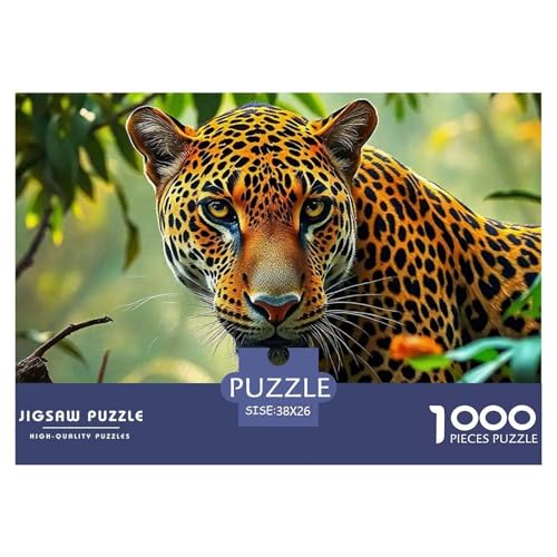 Puzzles Leopard1000 Teile Erwachsene Animal Theme Klassische Dekorieren Sie Puzzles Für Erwachsene Und Kinder Ab 14 Jahren 38x26cm Puzzles Leopard1000 Teile Erwachsene Animal Theme Klassische Dekorieren Sie Puzzles Für Erwachsene Und Kinder Ab 14 Jahren 38x26cm von TZOVPCDFA