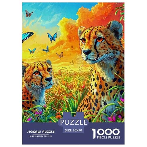 Puzzles Leopard1000 Teile Erwachsene Wildlife Theme Klassische Dekorieren Sie Für Erwachsene Und Kinder Ab 14 Jahren 70x50cm Puzzles Leopard1000 Teile Erwachsene Wildlife Theme Klassische Dekorieren Sie Für Erwachsene Und Kinder Ab 14 Jahren 70x50cm von TZOVPCDFA