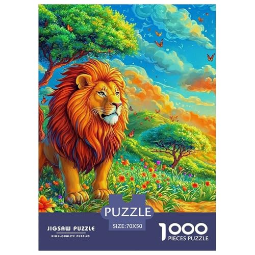 Puzzles Löwen1000 Teile Erwachsene Wildlife Theme Klassische Dekorieren Sie Für Erwachsene Und Kinder Ab 14 Jahren 70x50cm Puzzles Löwen1000 Teile Erwachsene Wildlife Theme Klassische Dekorieren Sie Für Erwachsene Und Kinder Ab 14 Jahren 70x50cm von TZOVPCDFA