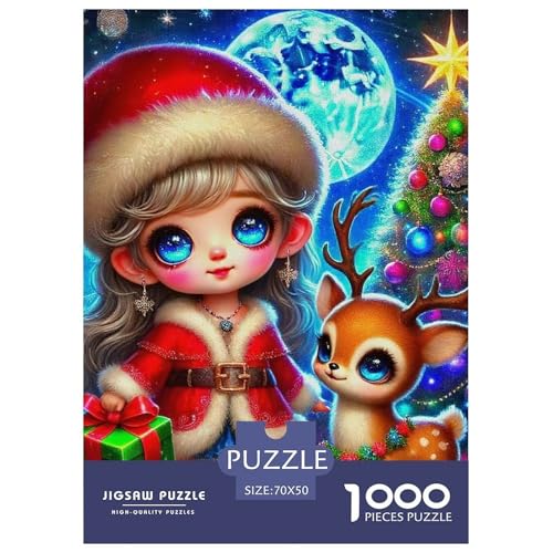 Puzzles Niedliche kleine Hirsch1000 Teile Erwachsene Rätsel Christmas Geschicklichkeitsspiel Für Die Ganze Familie Geschenke Für Männer Und Damen Für Erwachsene Und Kinder Ab 14 Jahren 70x50cm Puzzles Niedliche kleine Hirsch1000 Teile Erwachsene Rätsel Christmas Geschicklichkeitsspiel Für Die Ganze Familie Geschenke Für Männer Und Damen Für Erwachsene Und Kinder Ab 14 Jahren 70x50cm von TZOVPCDFA