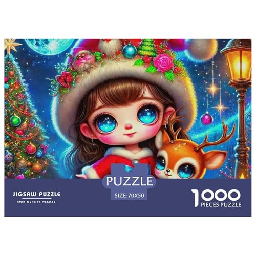 Puzzles Niedliche kleine Hirsch1000 Teile Puzzles Erwachsene Rätsel Christmas Geschicklichkeitsspiel Für Die Ganze Familie Home Dekoration Für Erwachsene Und Kinder 70x50cm/1000pcs Puzzles Niedliche kleine Hirsch1000 Teile Puzzles Erwachsene Rätsel Christmas Geschicklichkeitsspiel Für Die Ganze Familie Home Dekoration Für Erwachsene Und Kinder 70x50cm/1000pcs von TZOVPCDFA
