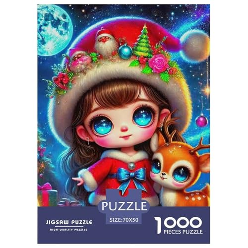 Puzzles Niedliche kleine Hirsch1000 Teile Puzzles Erwachsene Rätsel Christmas Geschicklichkeitsspiel Für Die Ganze Familie Home Dekoration Für Erwachsene Und Kinder Ab 14 Jahren 70x50cm/1000pcs Puzzles Niedliche kleine Hirsch1000 Teile Puzzles Erwachsene Rätsel Christmas Geschicklichkeitsspiel Für Die Ganze Familie Home Dekoration Für Erwachsene Und Kinder Ab 14 Jahren 70x50cm/1000pcs von TZOVPCDFA