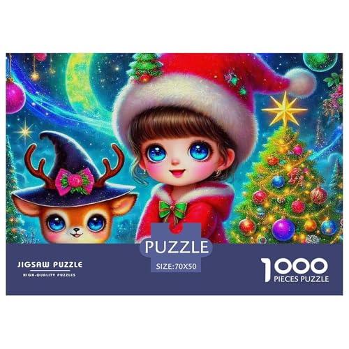 Puzzles Niedliche kleine HirschPuzzle 1000 Teile Erwachsene Rätsel Christmas Impossible Puzzles Home Dekoration Für Erwachsene Und Kinder Ab 14 Jahren 70x50cm/1000pcs Puzzles Niedliche kleine HirschPuzzle 1000 Teile Erwachsene Rätsel Christmas Impossible Puzzles Home Dekoration Für Erwachsene Und Kinder Ab 14 Jahren 70x50cm/1000pcs von TZOVPCDFA