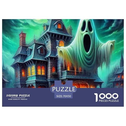 Puzzles Spooky SchlossPuzzle 1000 Teile Erwachsene Rätsel Halloween Impossible Puzzles Geschenke Für Männer Und Damen Für Erwachsene Und Kinder 70x50cm/1000pcs Puzzles Spooky SchlossPuzzle 1000 Teile Erwachsene Rätsel Halloween Impossible Puzzles Geschenke Für Männer Und Damen Für Erwachsene Und Kinder 70x50cm/1000pcs von TZOVPCDFA